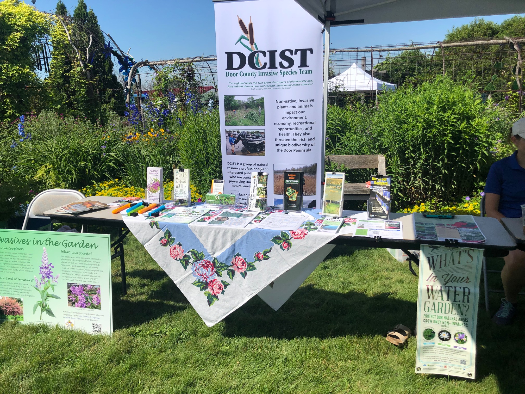 Picture of DCIST display table