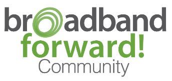Broadband Forward! Community Logo