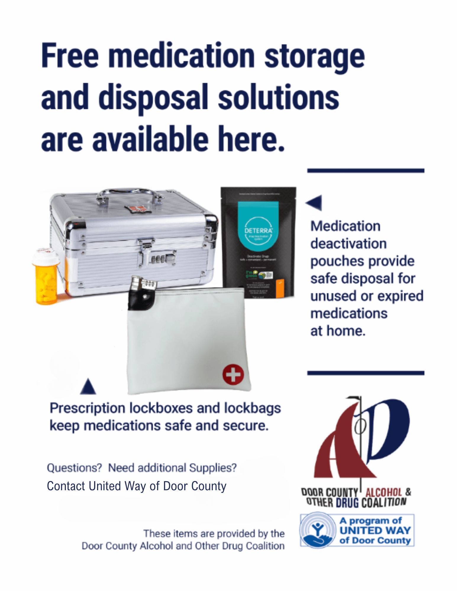 Medication Storage and Disposal Flyer